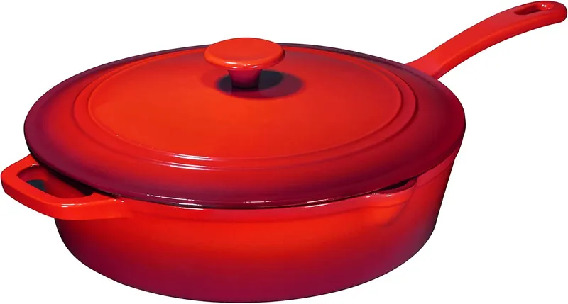 Bruntmor Enameled Cast Iron Skillet