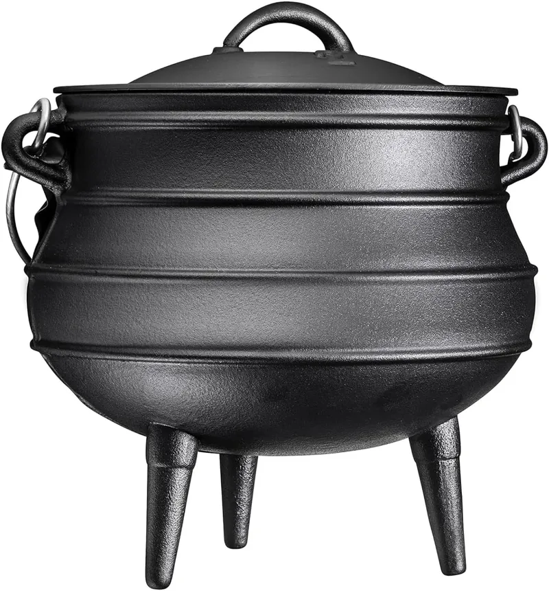 Bruntmor Pre-Seasoned Cast Iron Cauldron