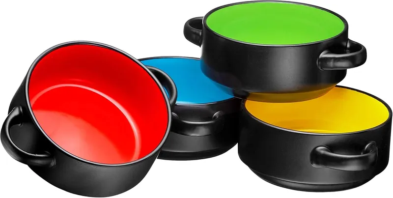 Bruntmor Soup Crocks with Handles